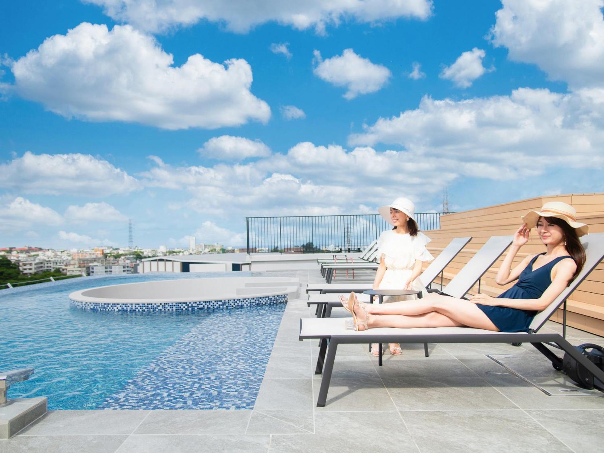 Ref Okinawa Arena By Vessel Hotel Exterior foto